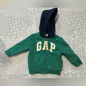 Sherpa lined gap hoodie 18-24 month’s